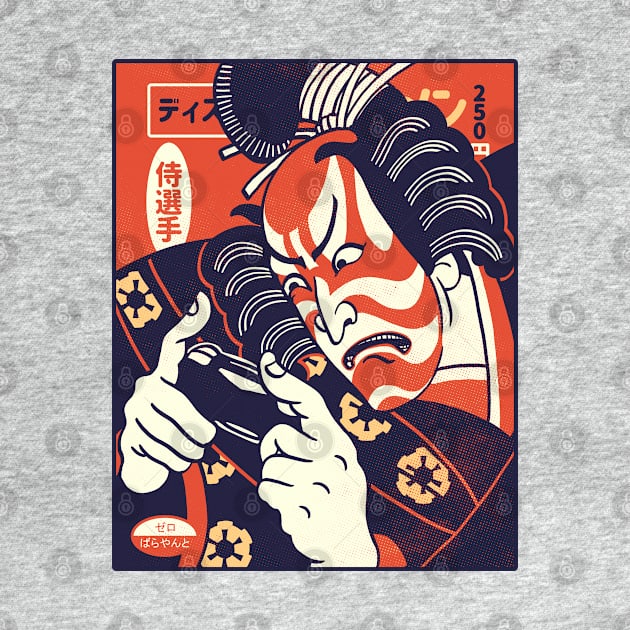 Gamer Series: Samurai ( For Light Shirts) by zerobriant